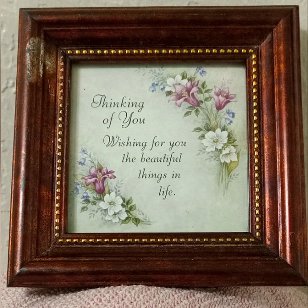 KIRKLANDS PICTURE TABLE TOP FRAME